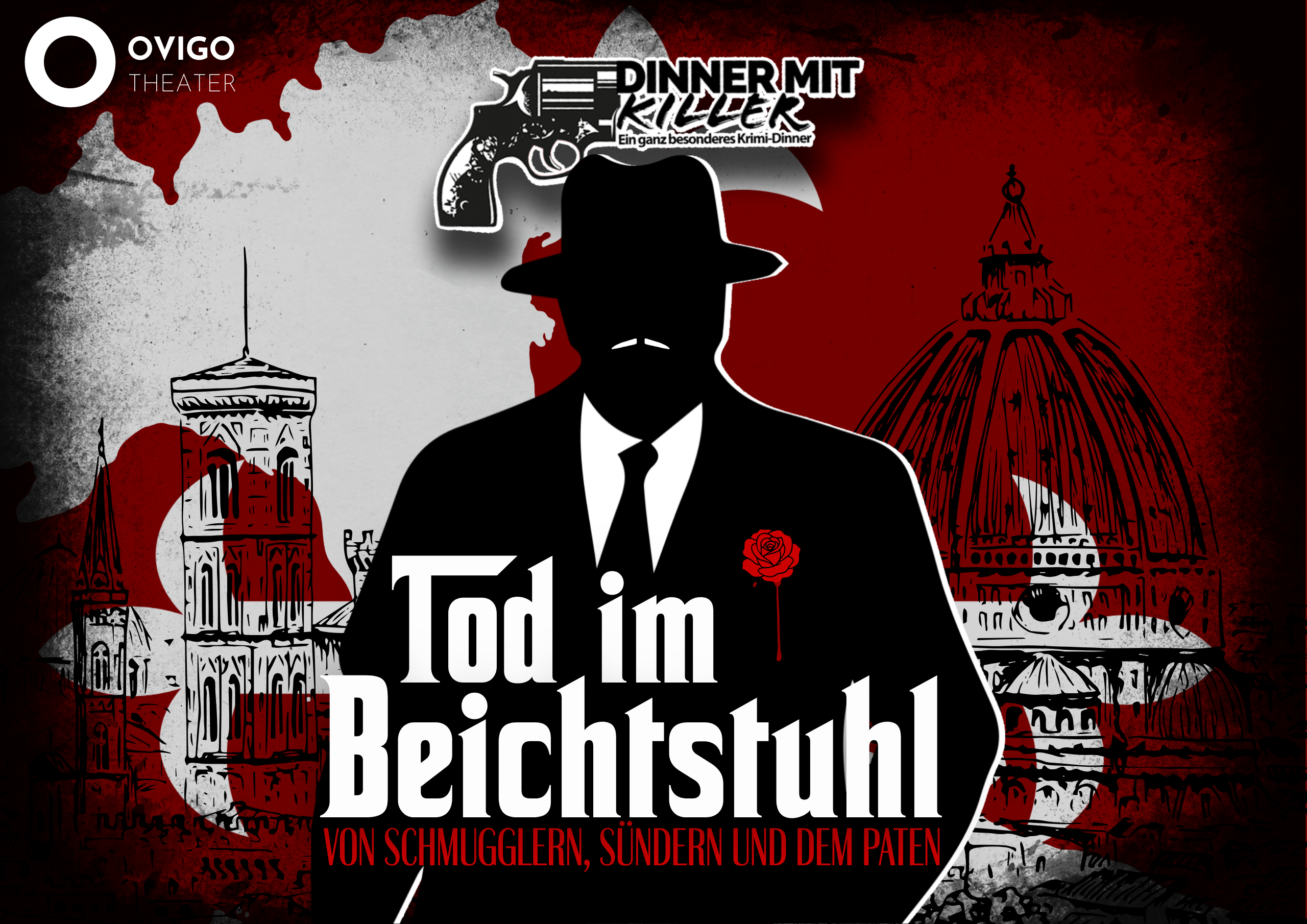 Dinner mit Killer, Tod im Beichtstuhl, OVIGO Theater